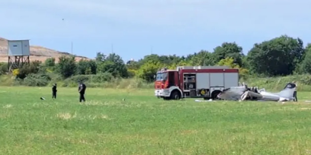 Hırvatistan’da Tarlaya Düşen Küçük Uçağın Pilotu Hayatını Kaybetti